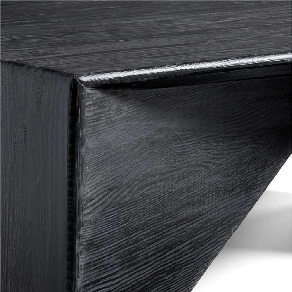 Nord Charcoal Rectangular Wood Coffee Table