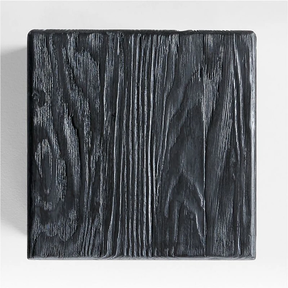 Nord Charcoal Wood End Table