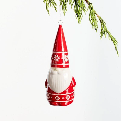 Nordic Gnome Christmas Tree Ornament, Set of 4