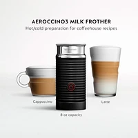 Nespresso ® by De'Longhi ® Vertuo Next Chrome Espresso Machine with Aeroccino Frother