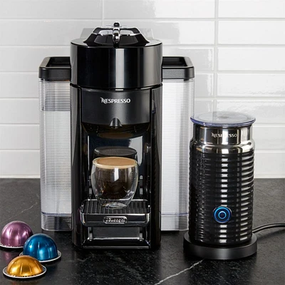 Nespresso ® by De'Longhi ® Vertuo Evoluo Deluxe Espresso Machine with Aeroccino Frother