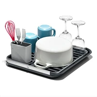 OXO ® Aluminum Fold Flat Dish Rack