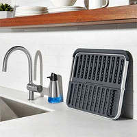 OXO ® Aluminum Fold Flat Dish Rack