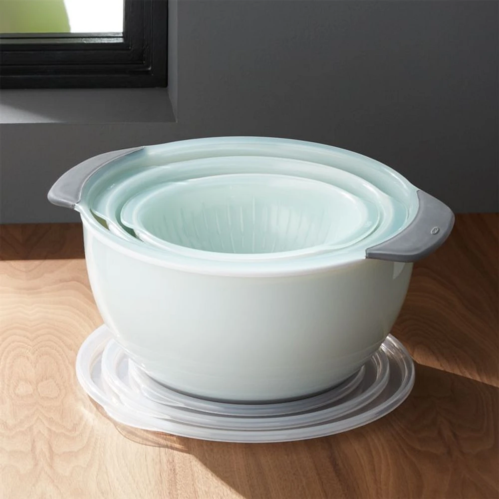 OXO ® 9-Piece Nesting Bowls, Colanders and Lids Set