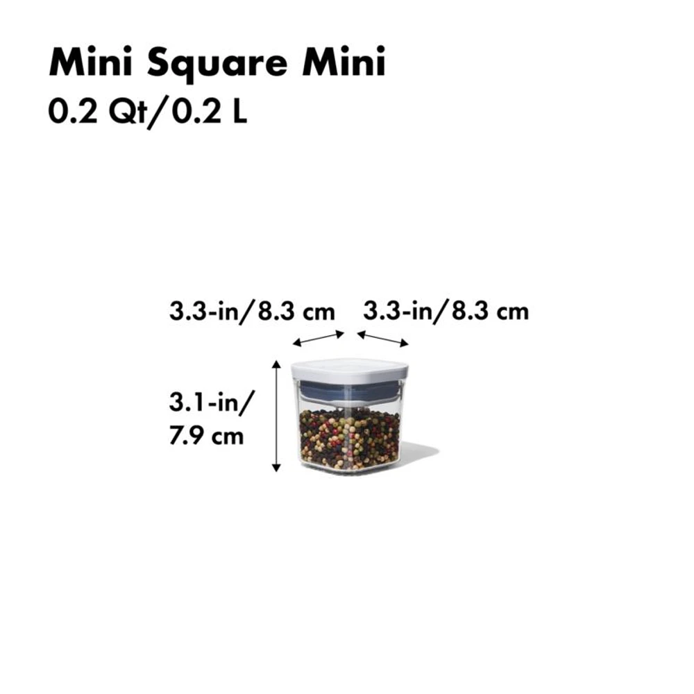 OXO ® POP -Qt. Mini Airtight Food Storage Container