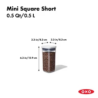 OXO ® POP 0.5-Qt. Mini Airtight Food Storage Container