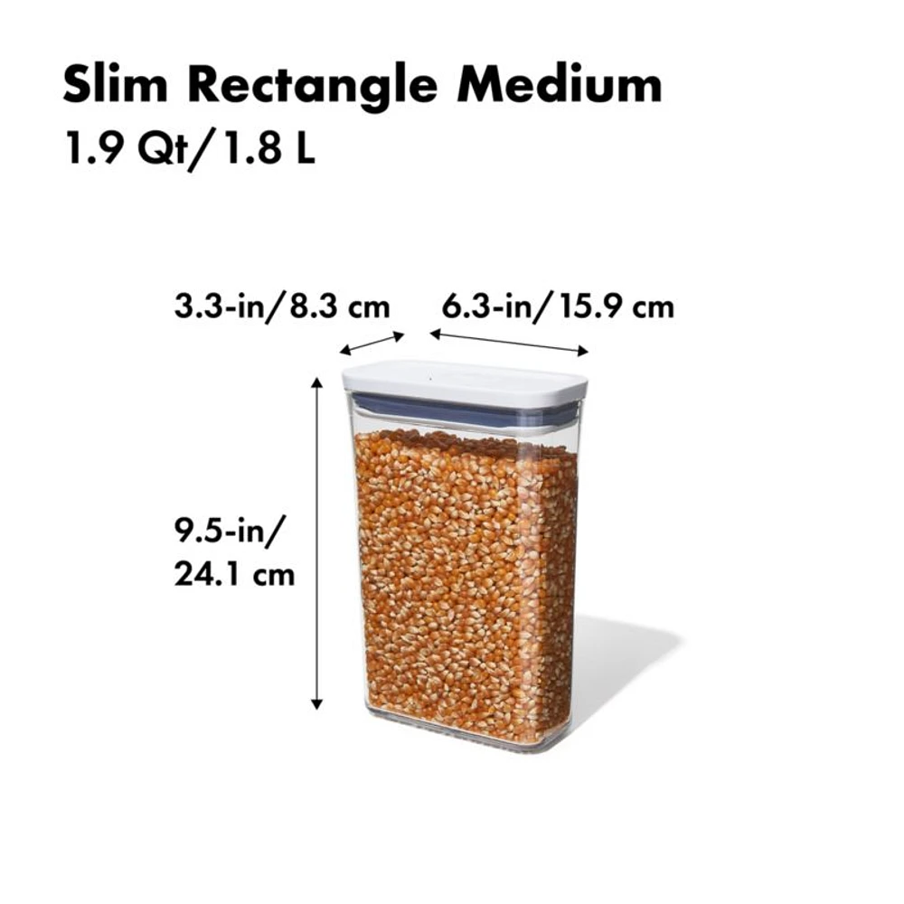 OXO ® POP -Qt. Rectangular Airtight Food Storage Container