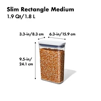 OXO ® POP -Qt. Rectangular Airtight Food Storage Container