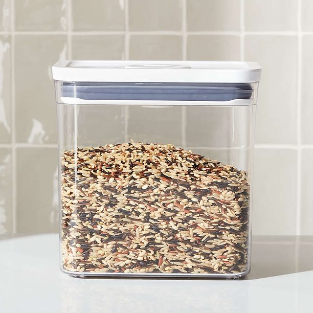 OXO Steel Pop Big Square Medium 4.4-Qt. Food Storage Container - Macy's