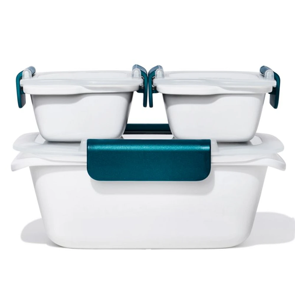 OXO ® Prep & Go -Piece Leakproof Food Storage Containers Set