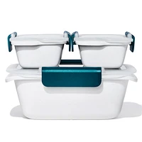 OXO ® Prep & Go -Piece Leakproof Food Storage Containers Set