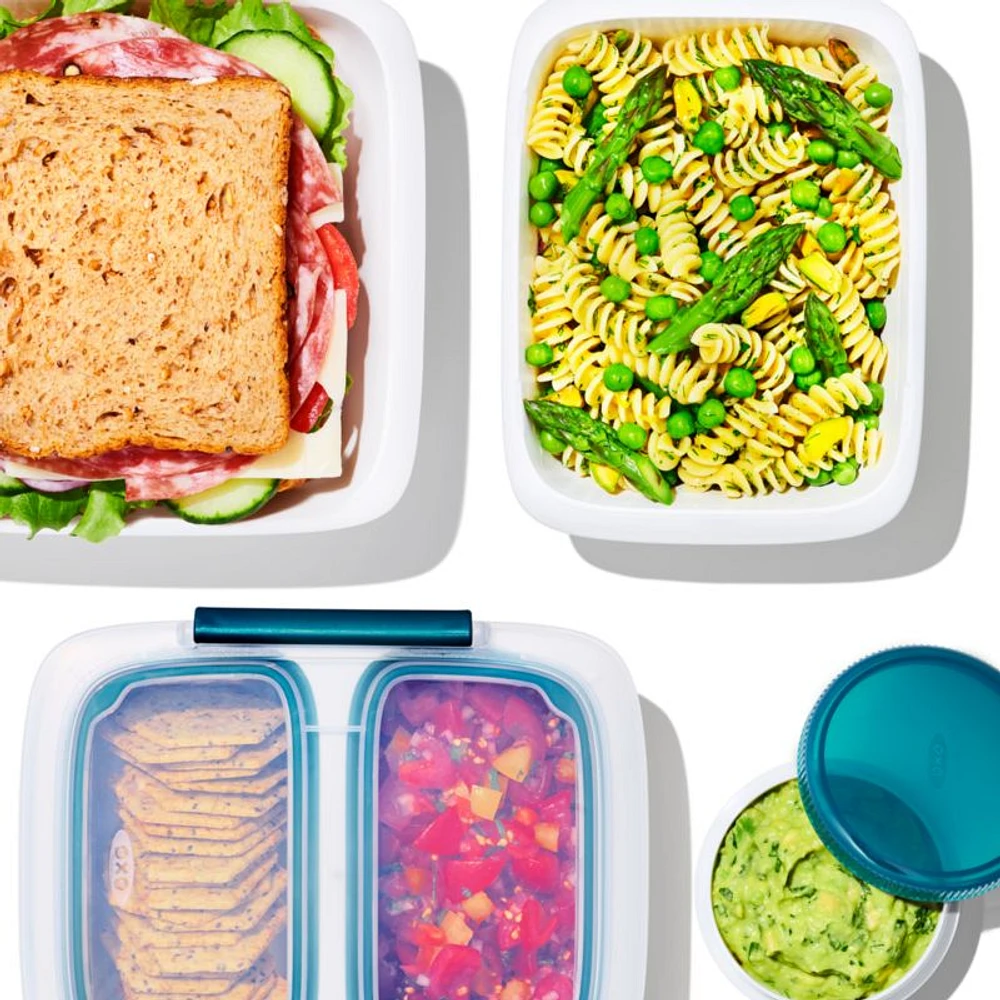 OXO ® Prep & Go -Piece Leakproof Food Storage Containers Set