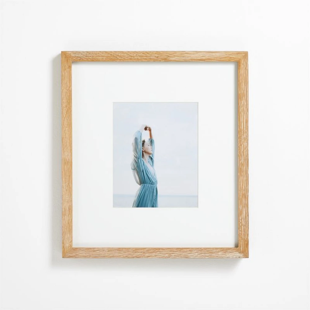 Light Oak Wood 8x10 Wall Picture Frame