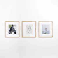 6-Piece Brushed Black 11x11 Gallery Wall Picture Frame Set + Reviews