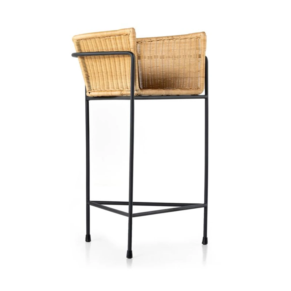 Oakes Rattan Counter Stool
