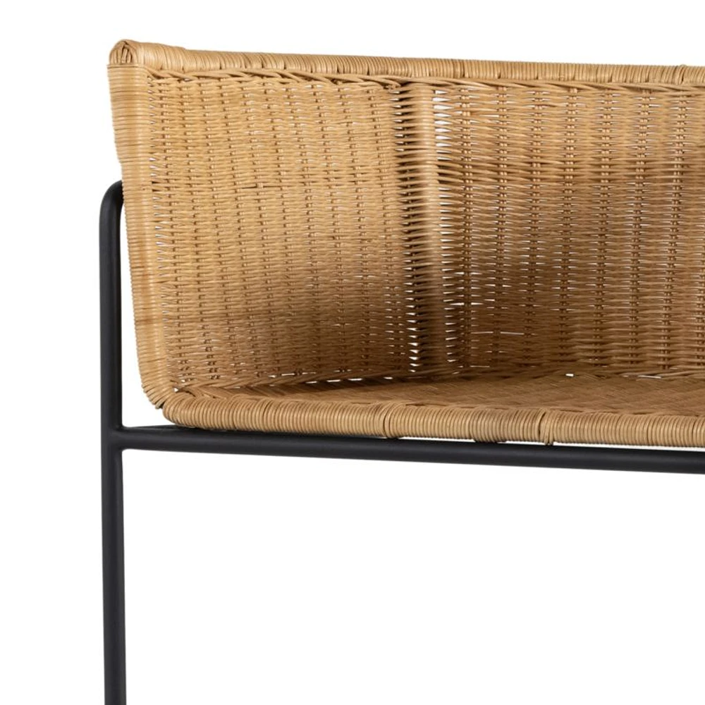 Oakes Rattan Counter Stool