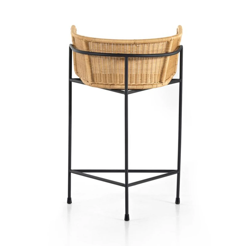 Oakes Rattan Counter Stool