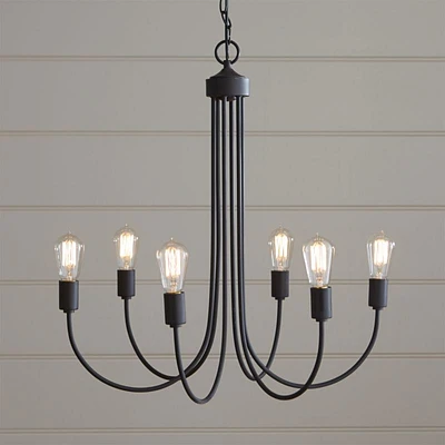 Oakton Bronze Chandelier Light
