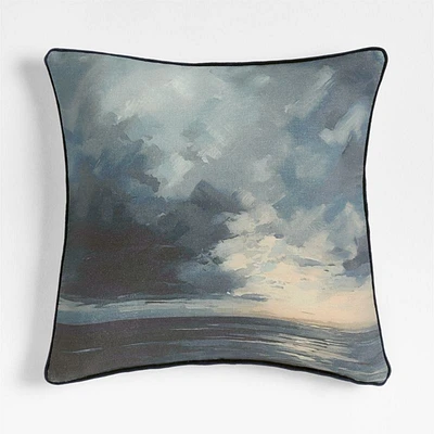 Oceanside 23x23 Throw Pillow Cover