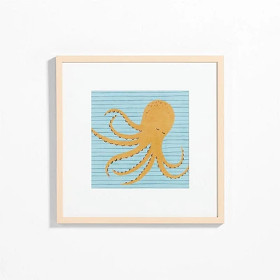 Octopus Framed Wall Art Print