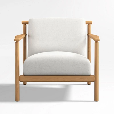 Ojai Upholstered Wood Frame Accent Chair