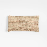 Oli Faux Jute 24"x12" Throw Pillow by Jake Arnold