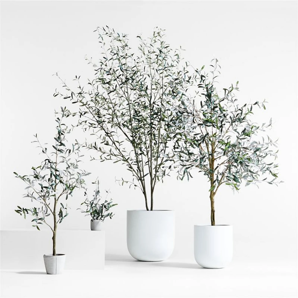 Potted Faux Olive Tree 9'