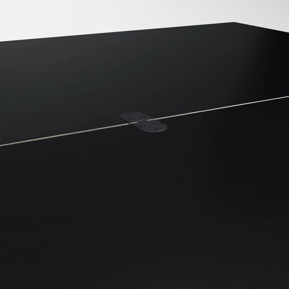 Olivier Bruno Black Desk Dining Table