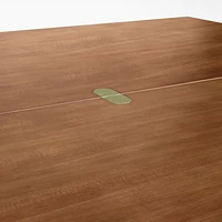 Olivier Nero Noce Desk Dining Table
