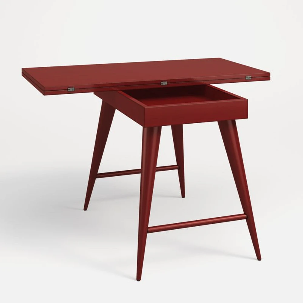 Olivier Red Desk Dining Table