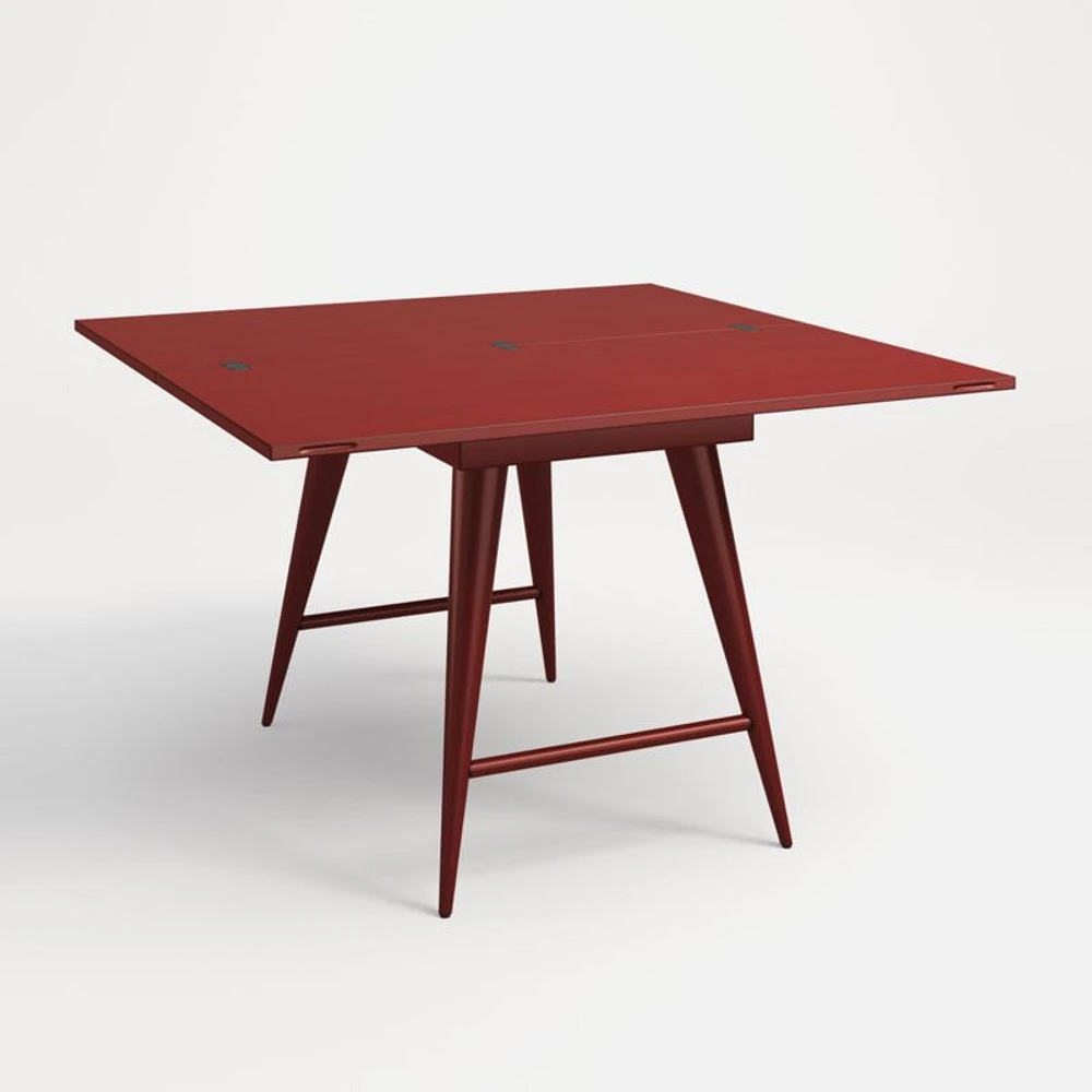 Olivier Red Desk Dining Table