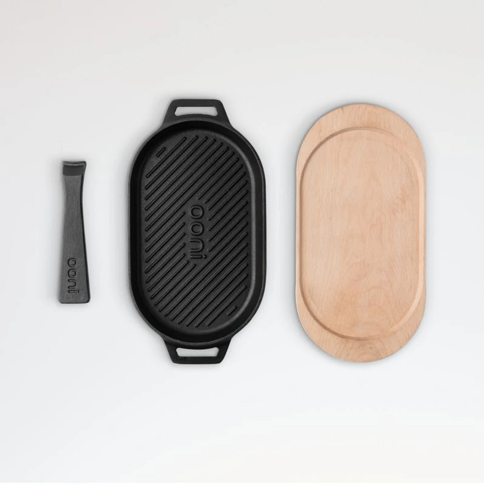 Ooni Cast Iron Grizzler Pan