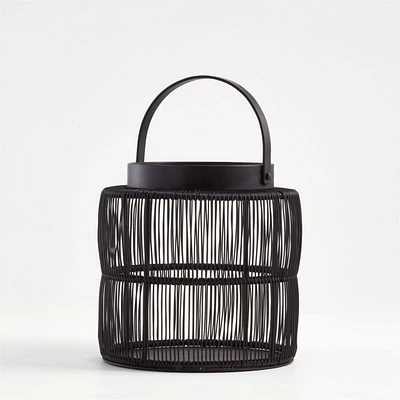 Ora Black Wire Lantern 7.5"