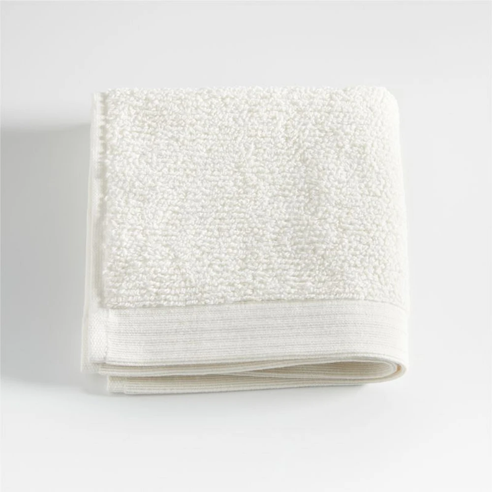 Ivory Antimicrobial Organic Cotton Washcloth
