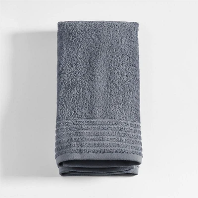 Refibra Pebble Blue Organic Cotton Hand Towel