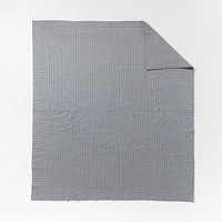 Cozysoft Organic Cotton Jersey Grey Full/Queen Quilt