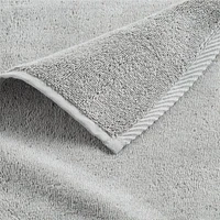 Quick-Dry Ash Organic Cotton Washcloth
