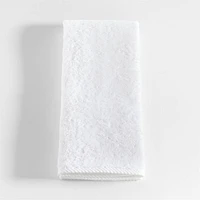 Quick-Dry White Organic Cotton Hand Towel