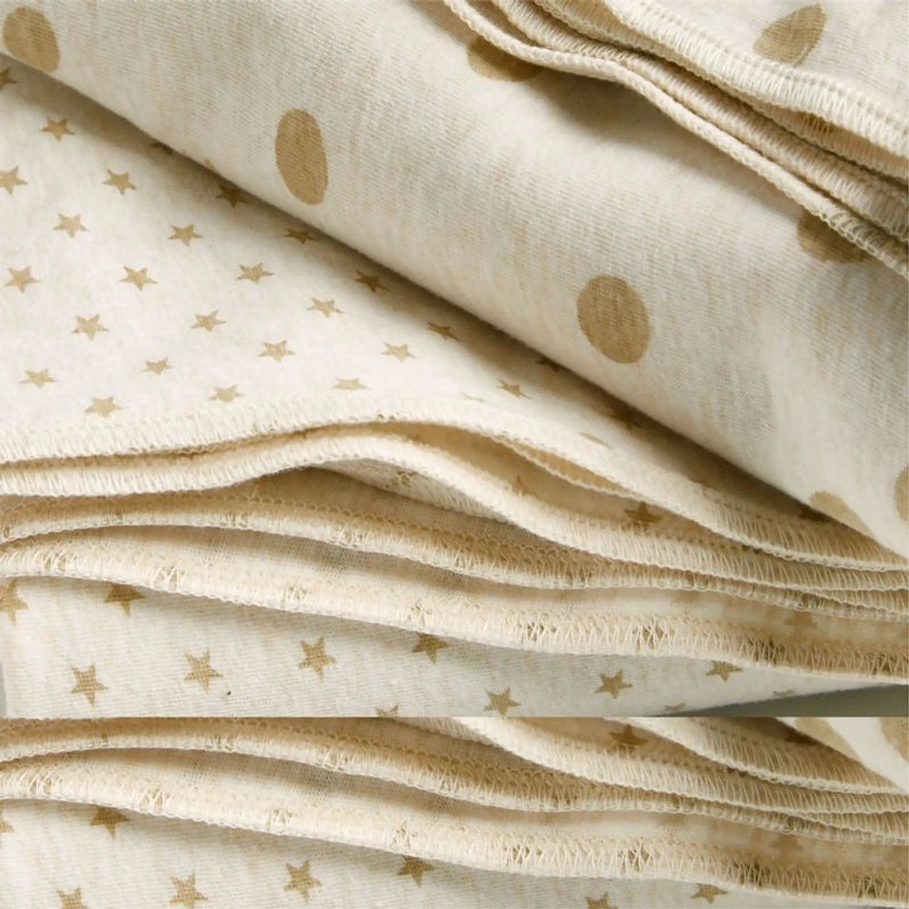 Baby's First Natural Organic Jersey Baby Swaddle Blankets, Set of 2