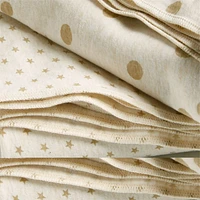 Baby's First Natural Organic Jersey Baby Swaddle Blankets, Set of 2