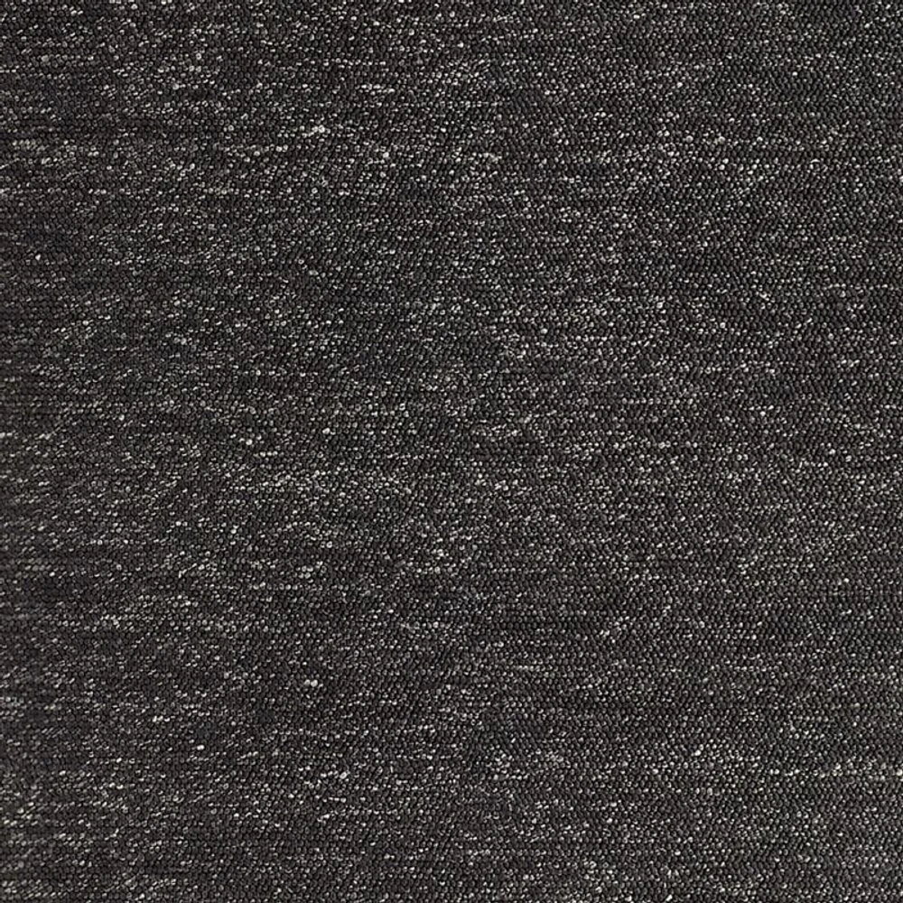 Orly Wool Blend Textured Black Area Rug 6'x9'