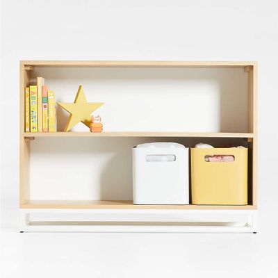 Outline Metal and Wood Bookcase