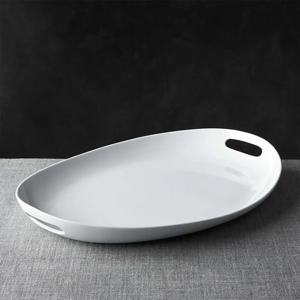 Oval Platter with Handles