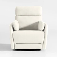 Owen Cream Nursery Electronic Power Recliner with Night Light