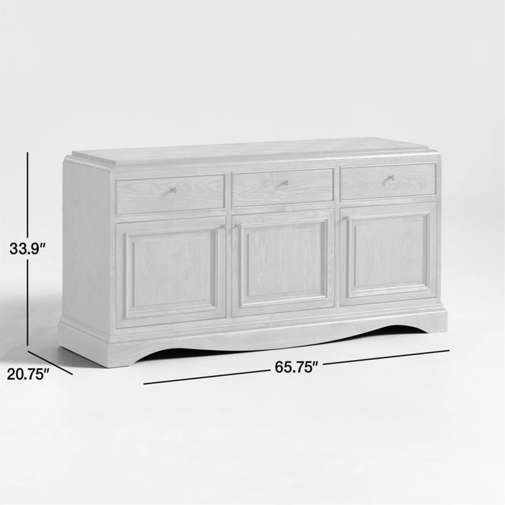 Owlwood Oak Credenza by Jake Arnold