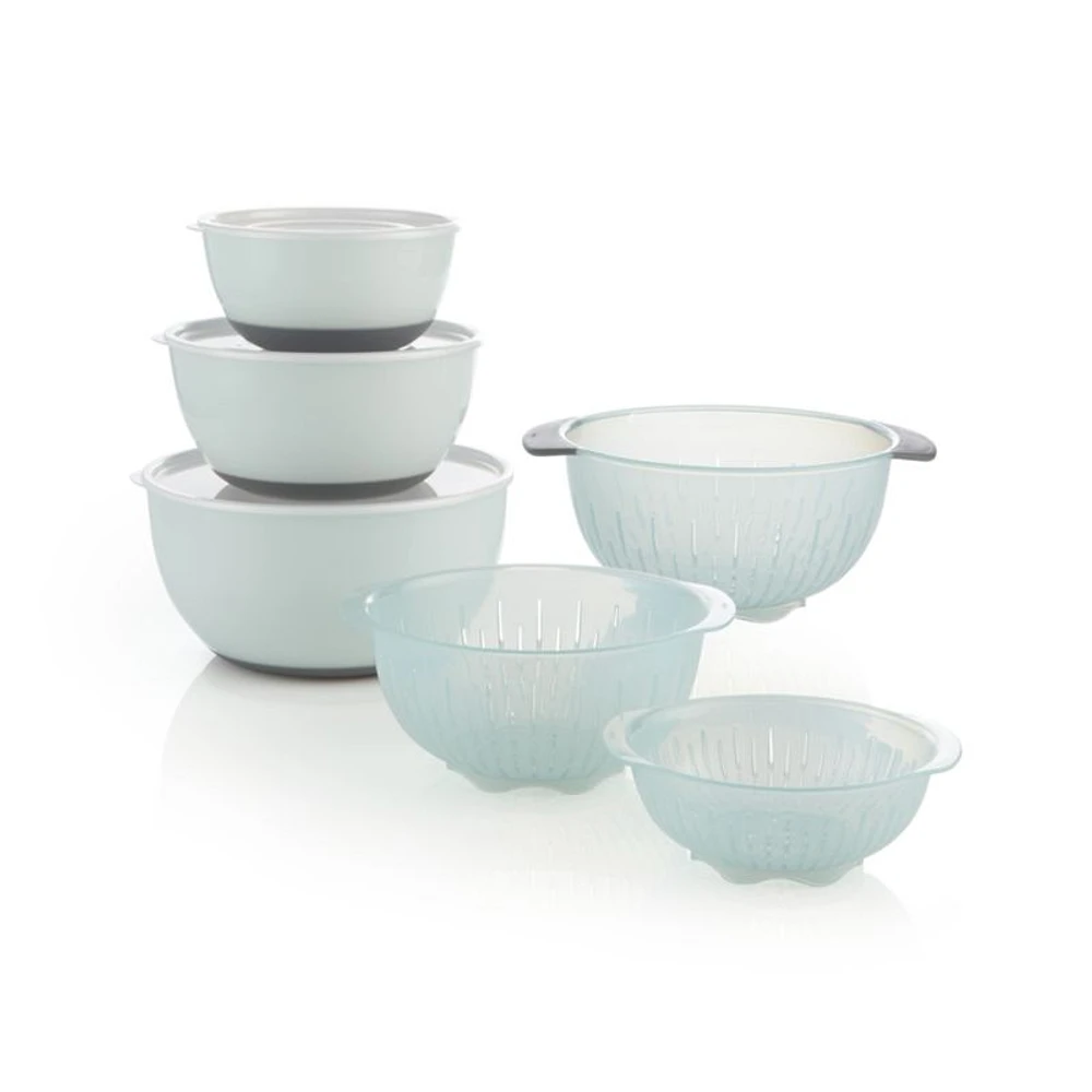 OXO ® 9-Piece Nesting Bowls, Colanders and Lids Set