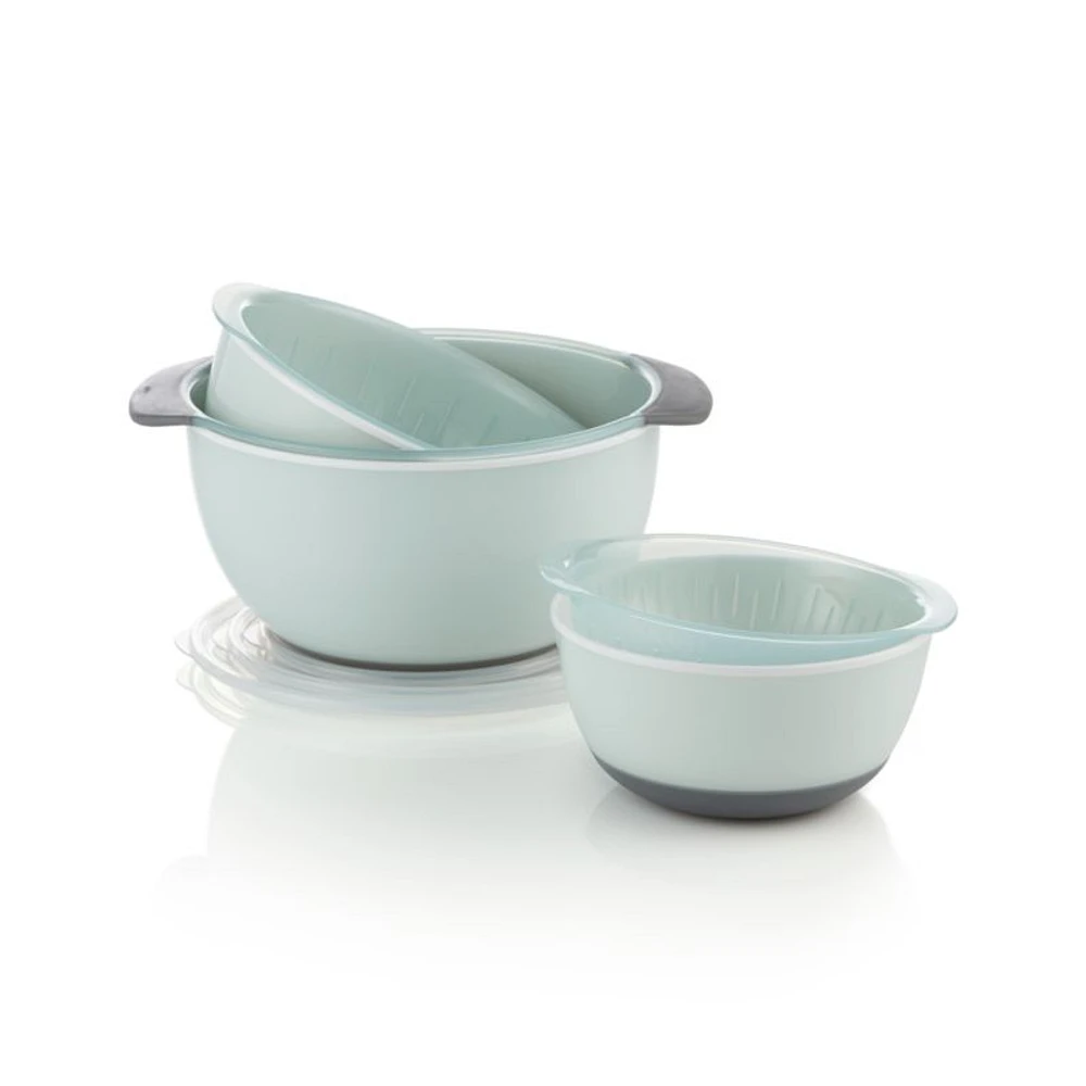 OXO ® 9-Piece Nesting Bowls, Colanders and Lids Set