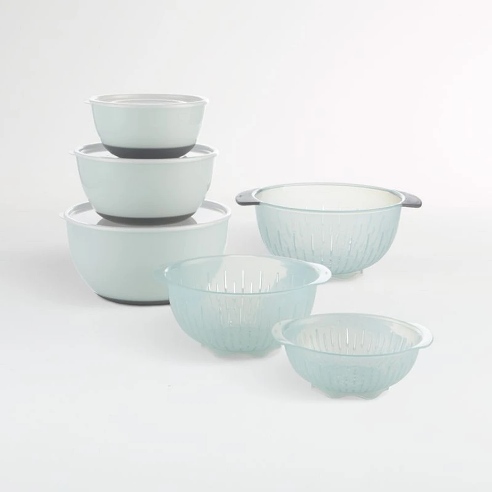 OXO ® 9-Piece Nesting Bowls, Colanders and Lids Set