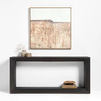 "Petra Falls" by Paul Meyer Framed Wall Art Print 40" x 40"
