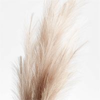 Faux Taupe Pampas Grass Bunch 45"